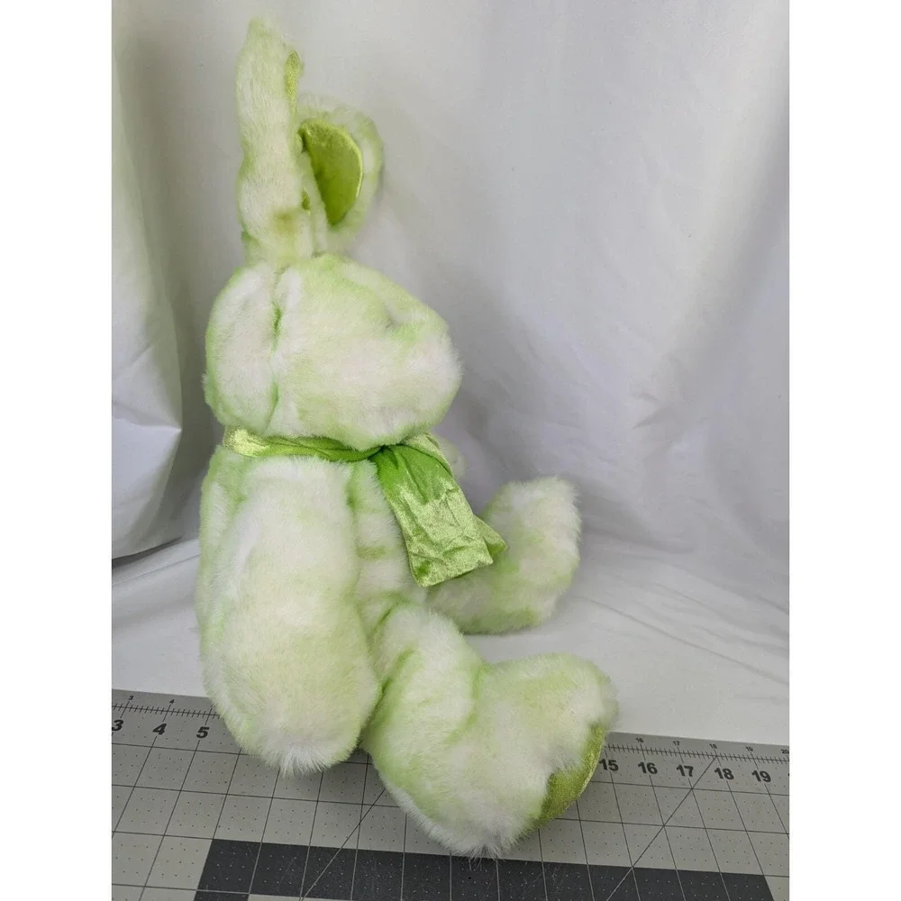 Walmart Lime Green Rabbit Plush Bunny 21 Inch Long Stuffed Animal Toy